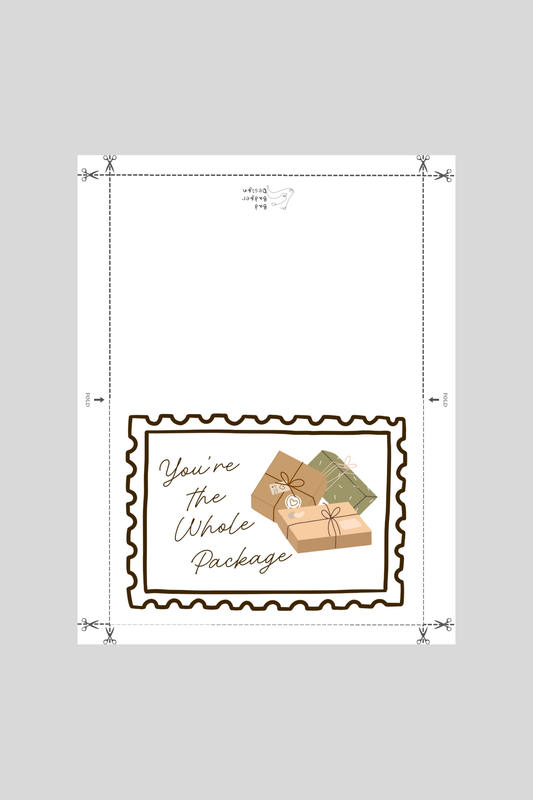 Whole Package Greeting Card