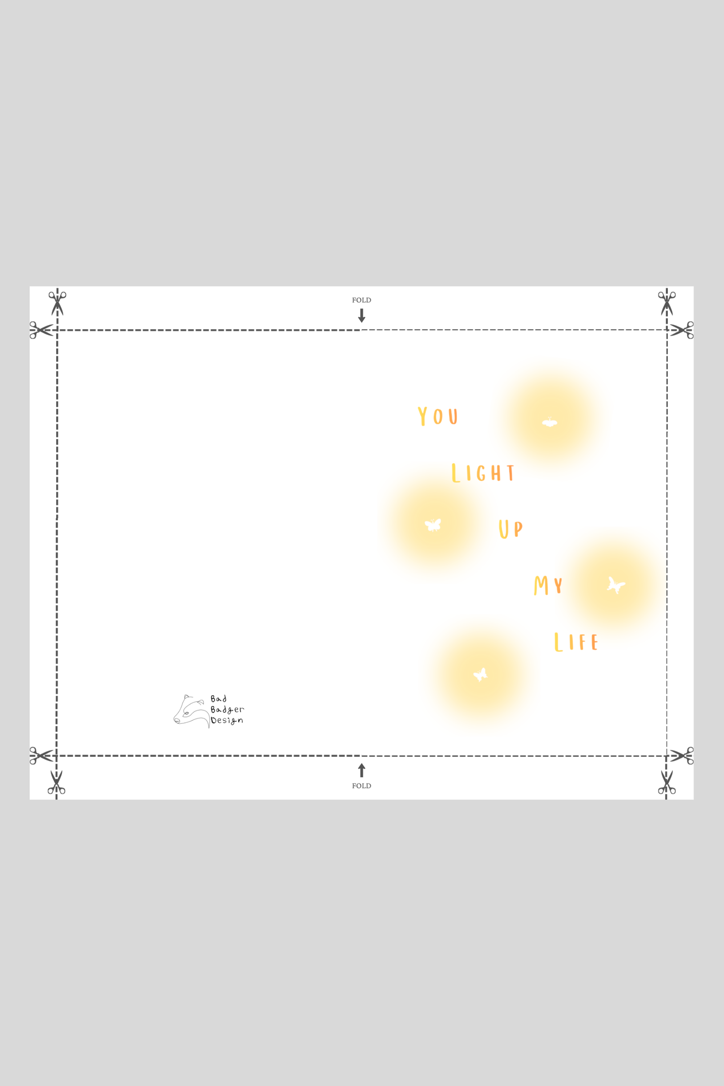 Light Up My Life Greeting Card