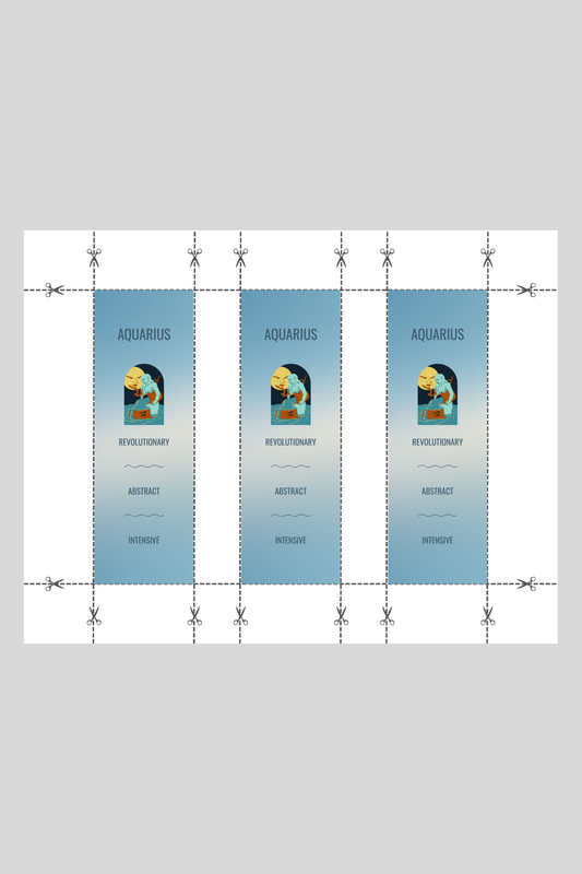 Aquarius Bookmark