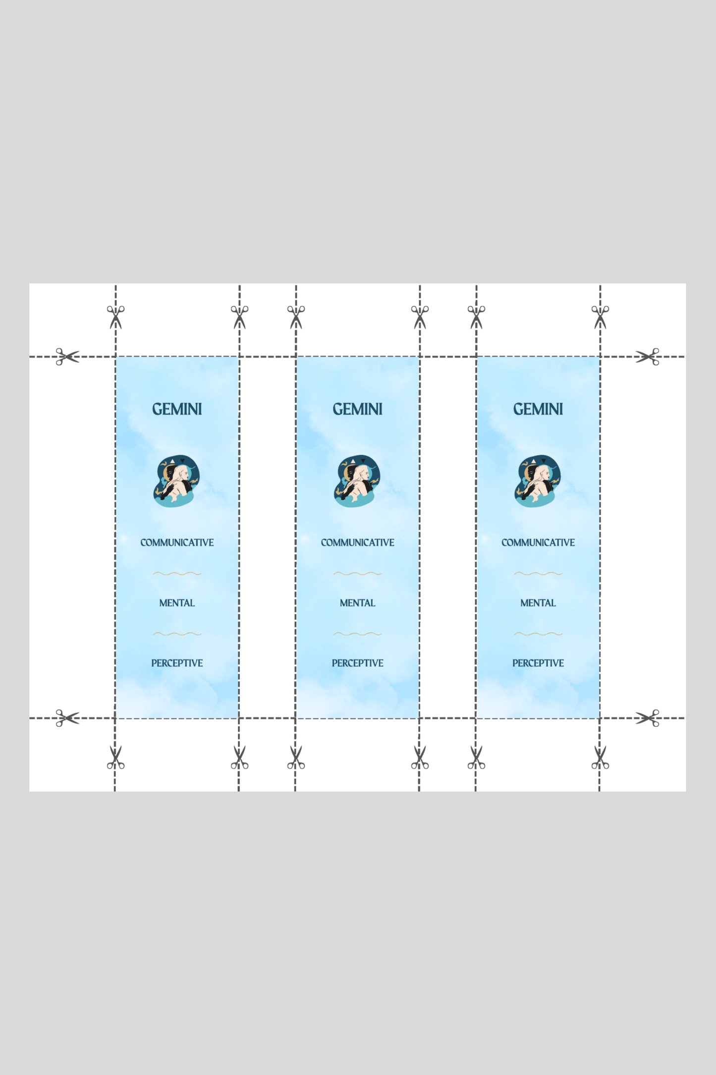 Gemini Bookmark