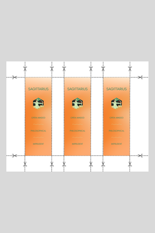 Sagittarius Bookmark