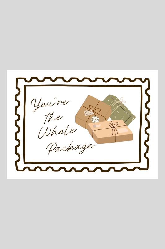 Whole Package Greeting Card