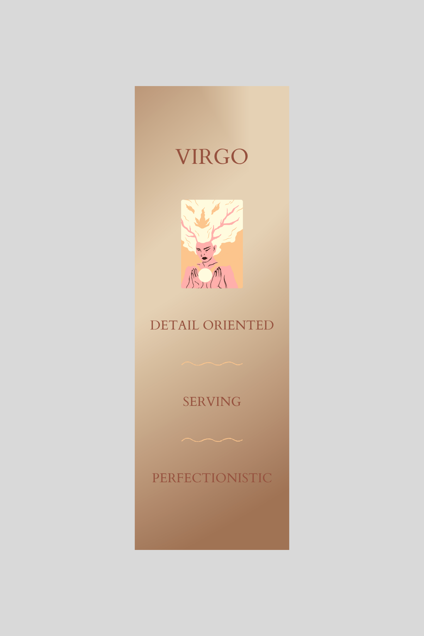 Virgo Bookmark