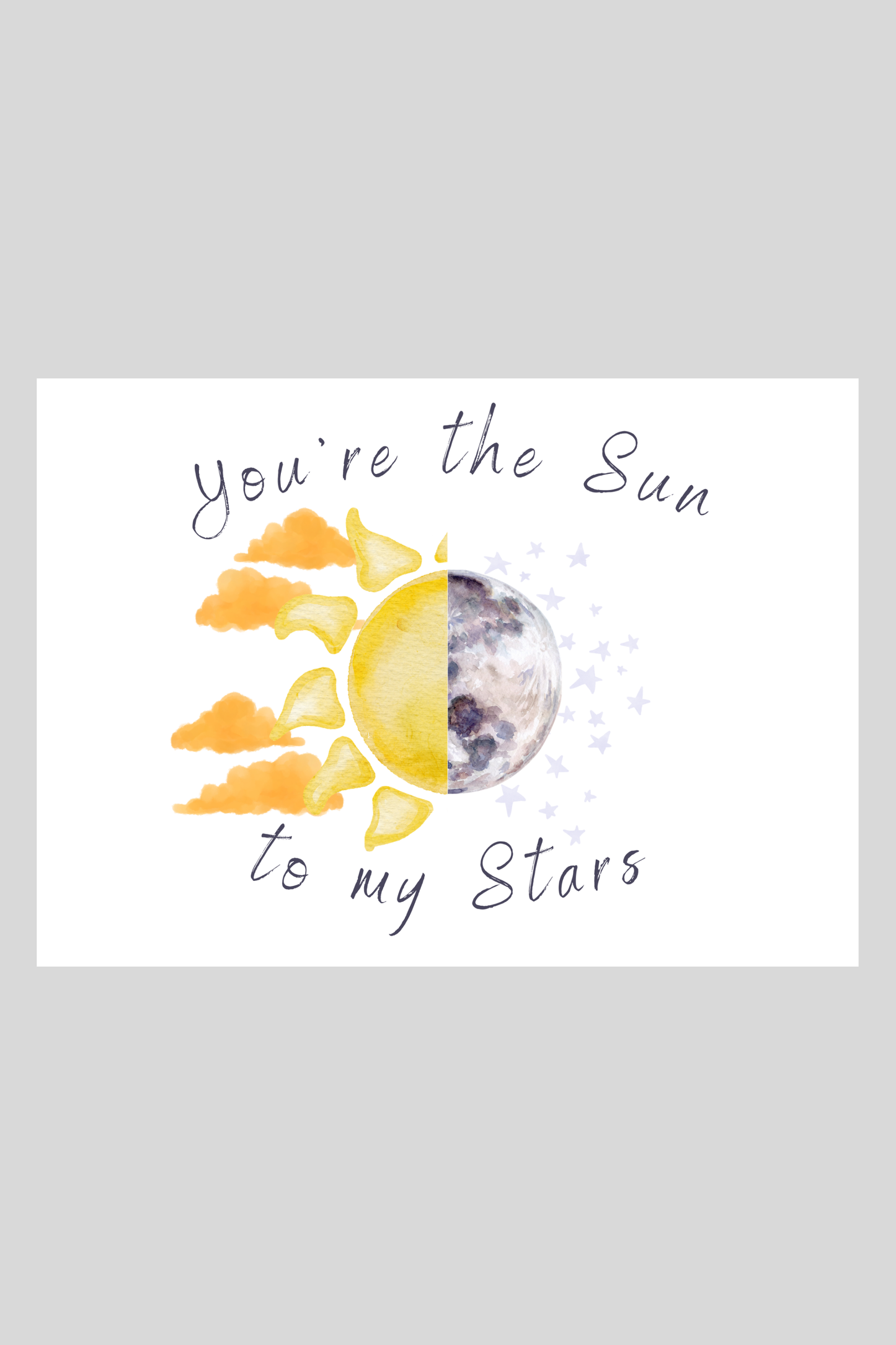 Sun & Stars Greeting Card