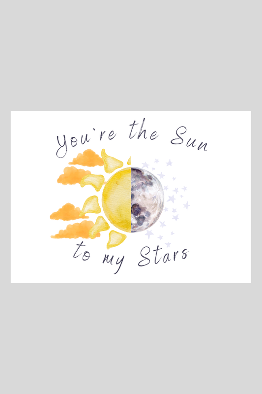 Sun & Stars Greeting Card
