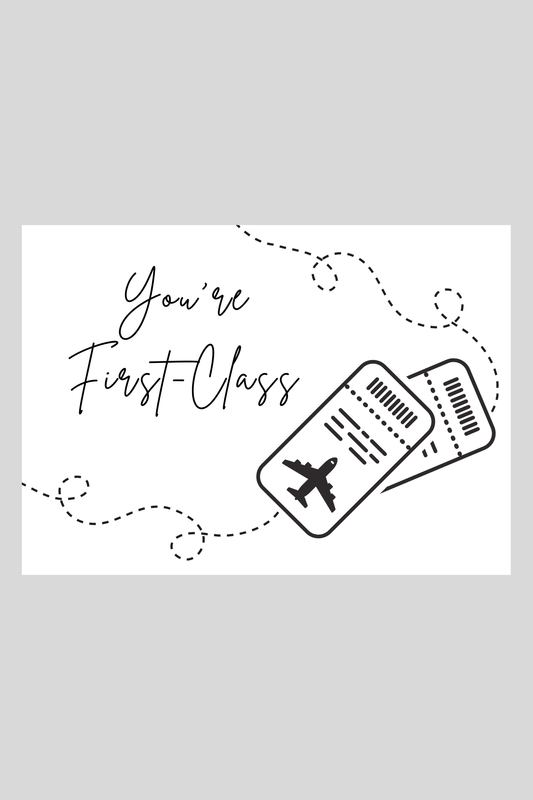 First-Class Greeting Card
