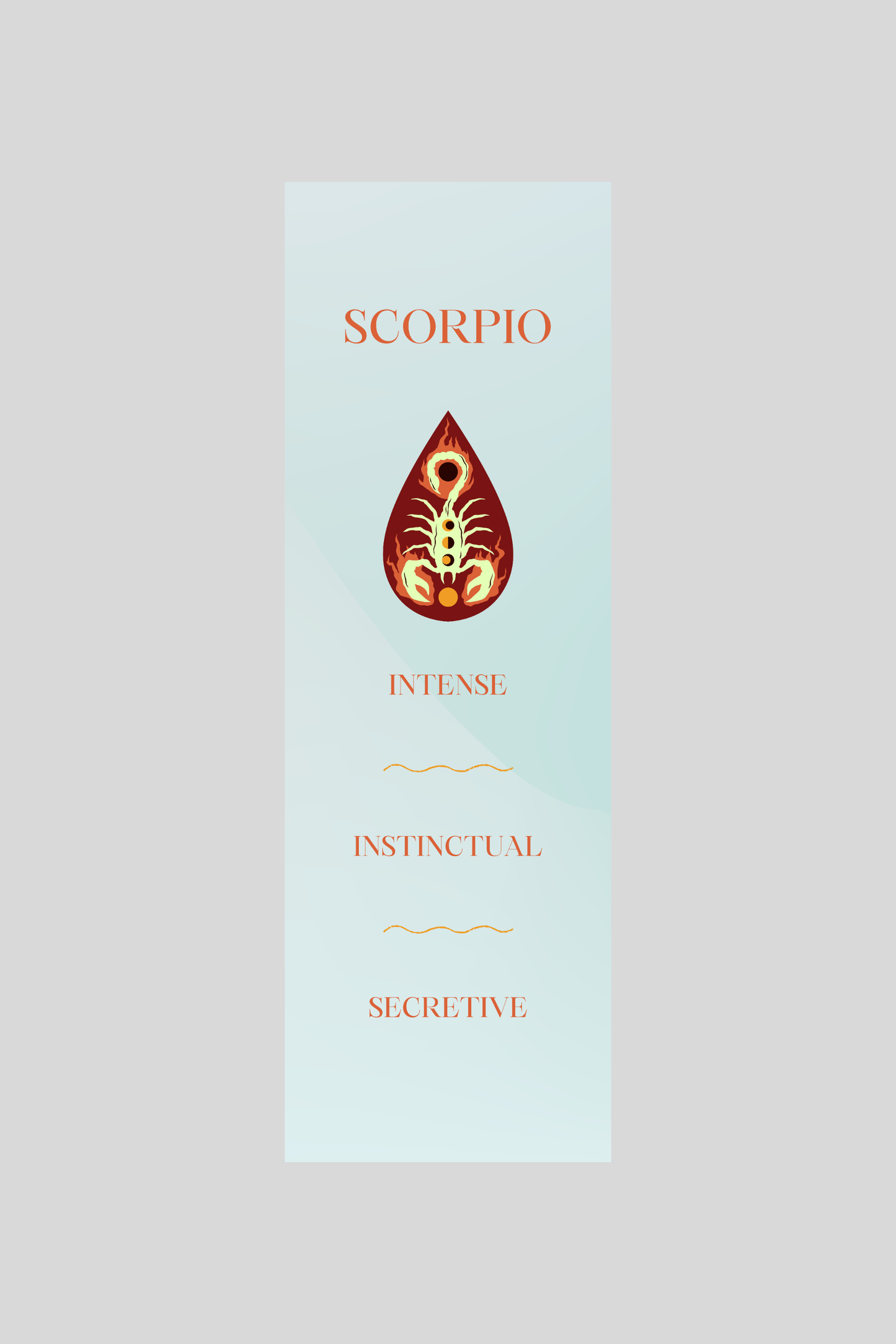 Scorpio Bookmark