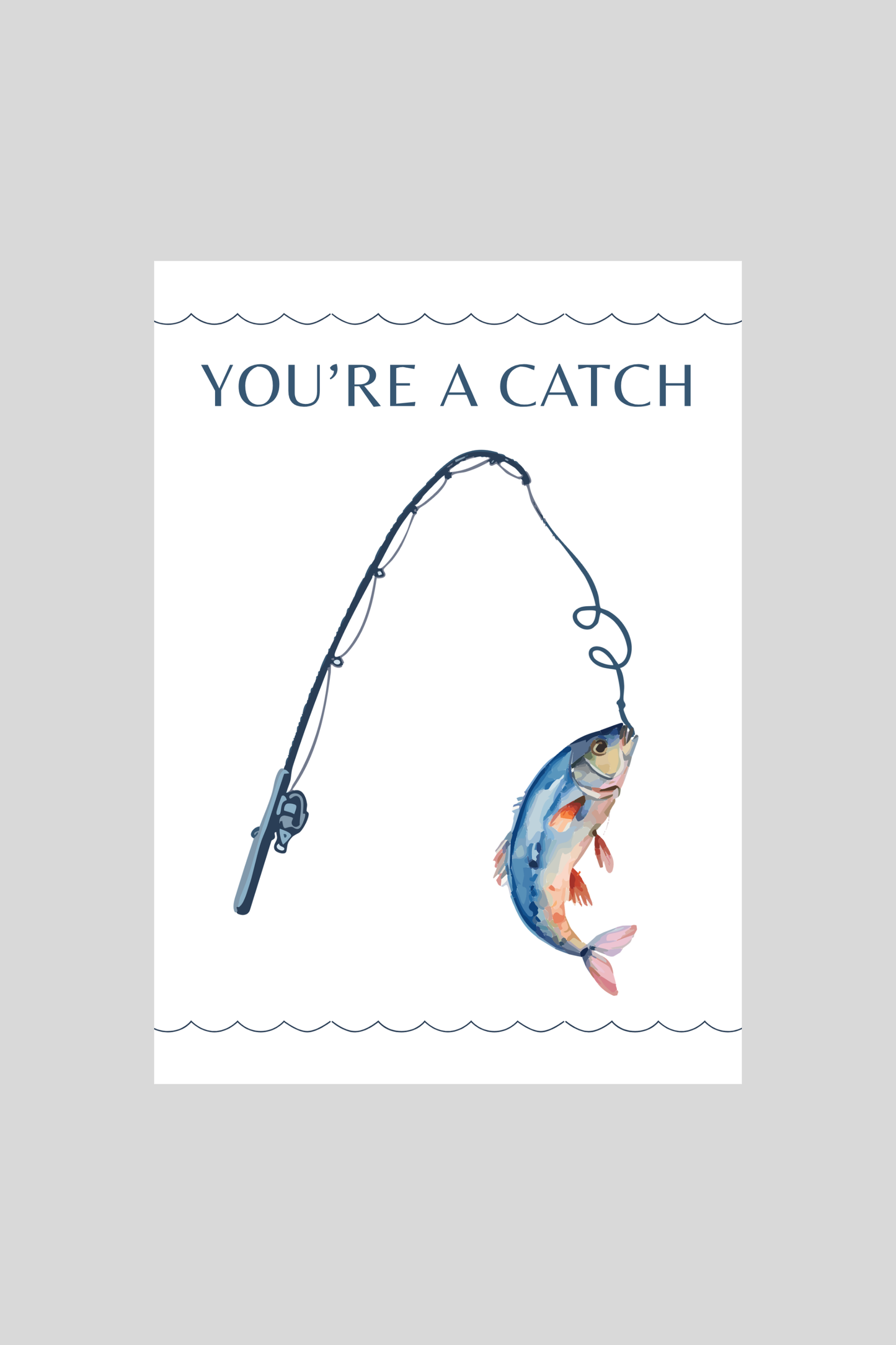 Catch Greeting Card