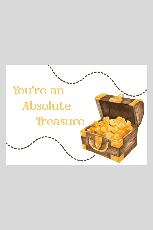 Absolute Treasure Greeting Card