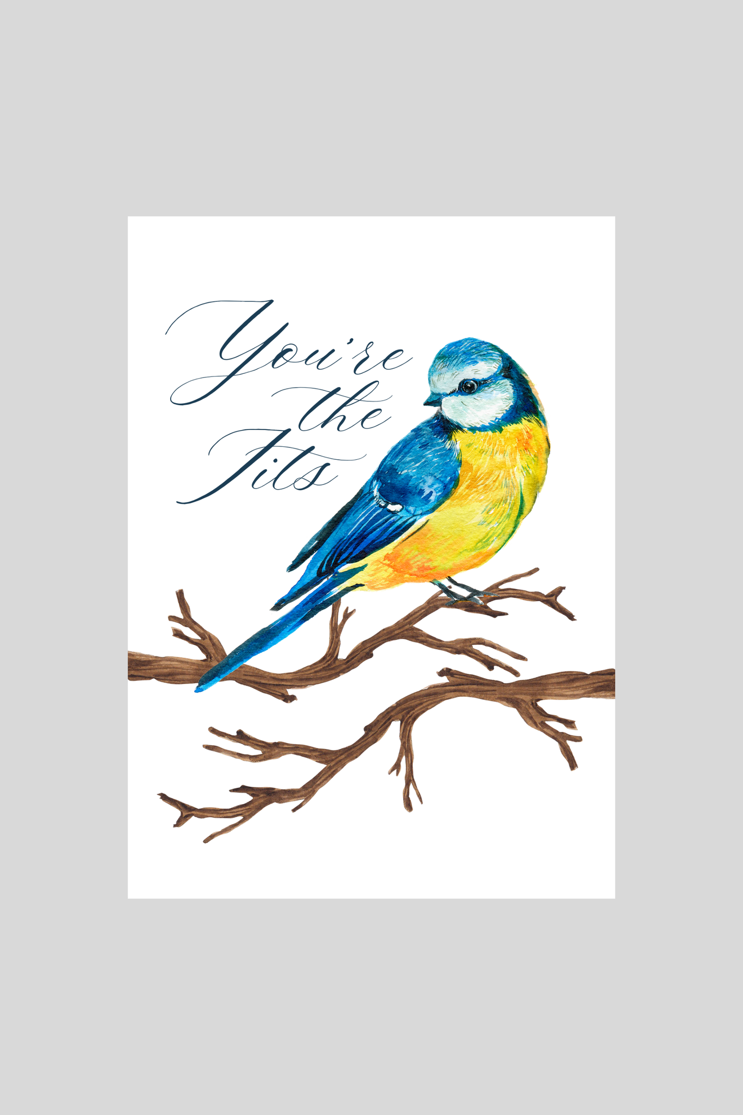 The Tits Greeting Card