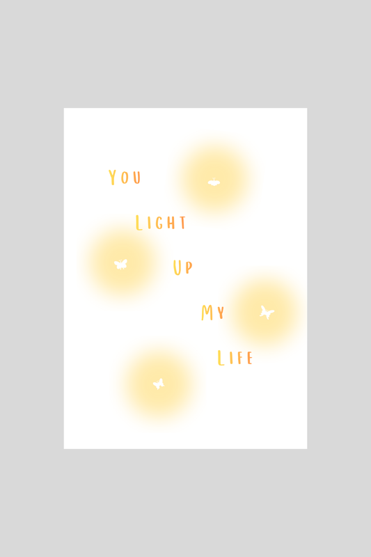 Light Up My Life Greeting Card
