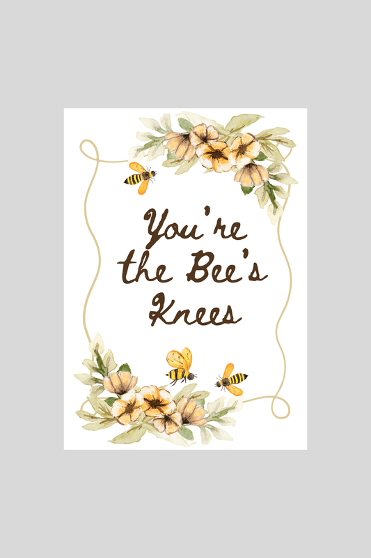 Bee's Knees Greeting Card