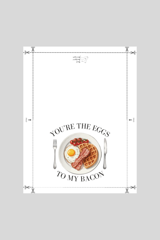 Eggs & Bacon Greeting Card