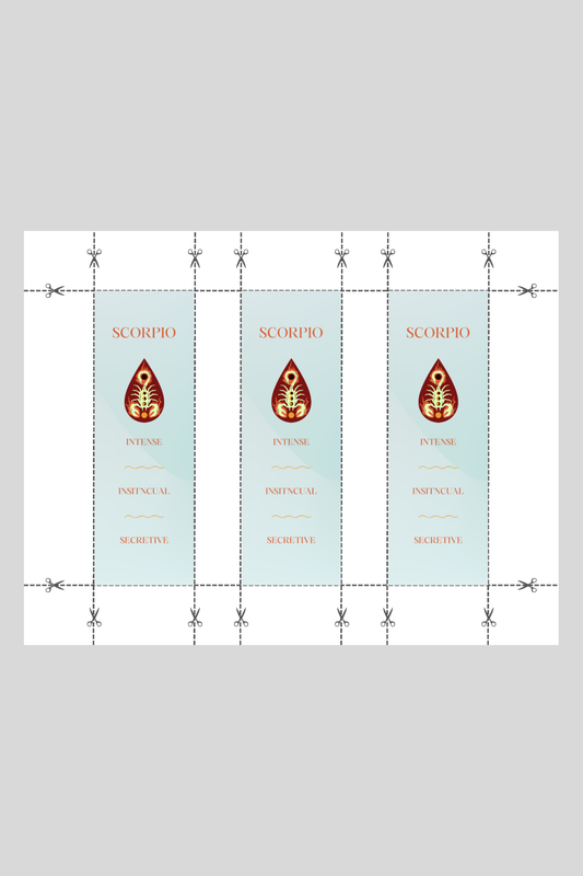 Scorpio Bookmark