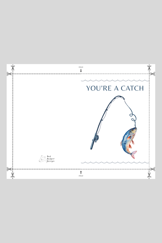 Catch Greeting Card