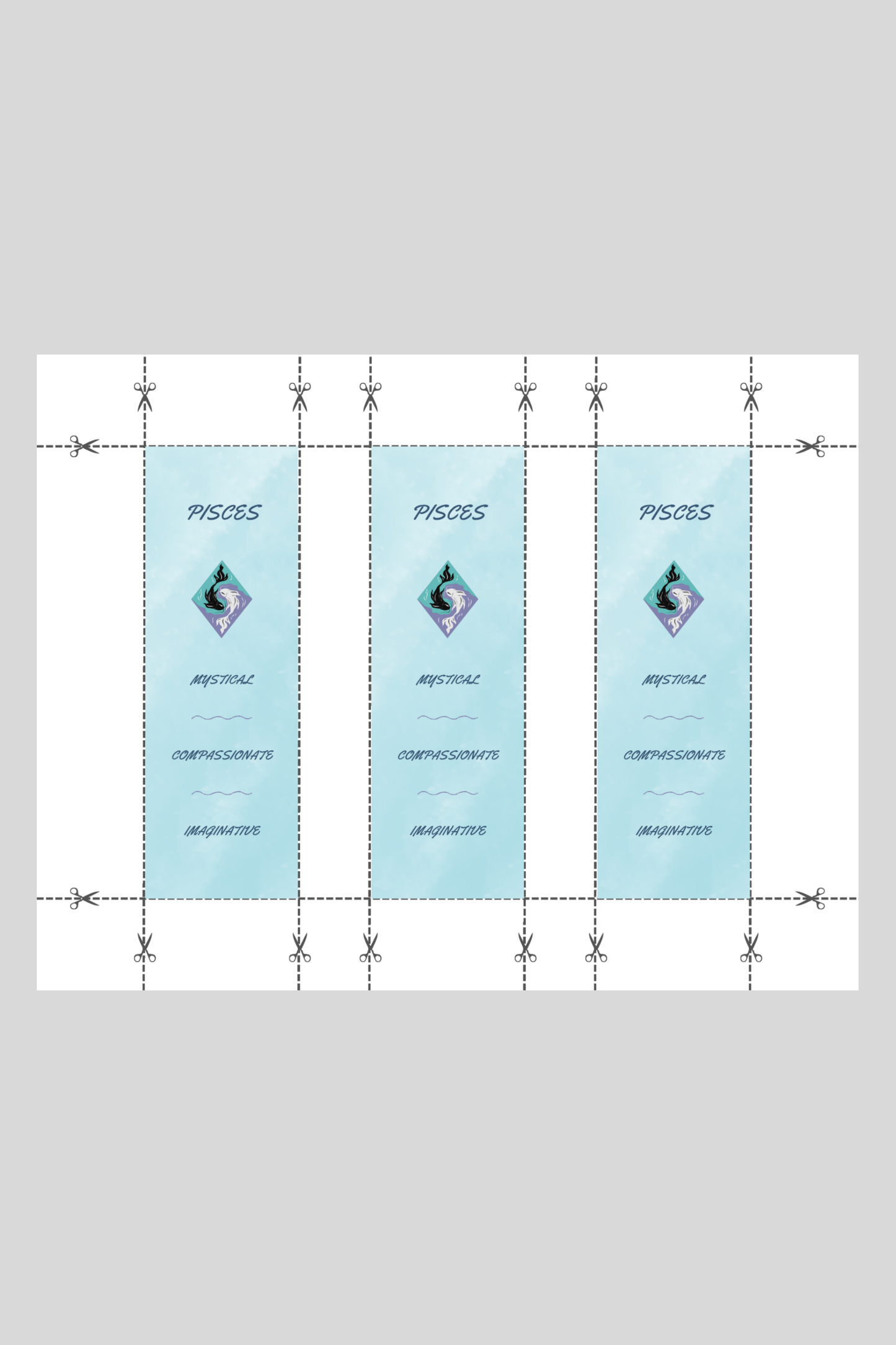 Pisces Bookmark