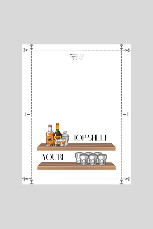 Top Shelf Greeting Card