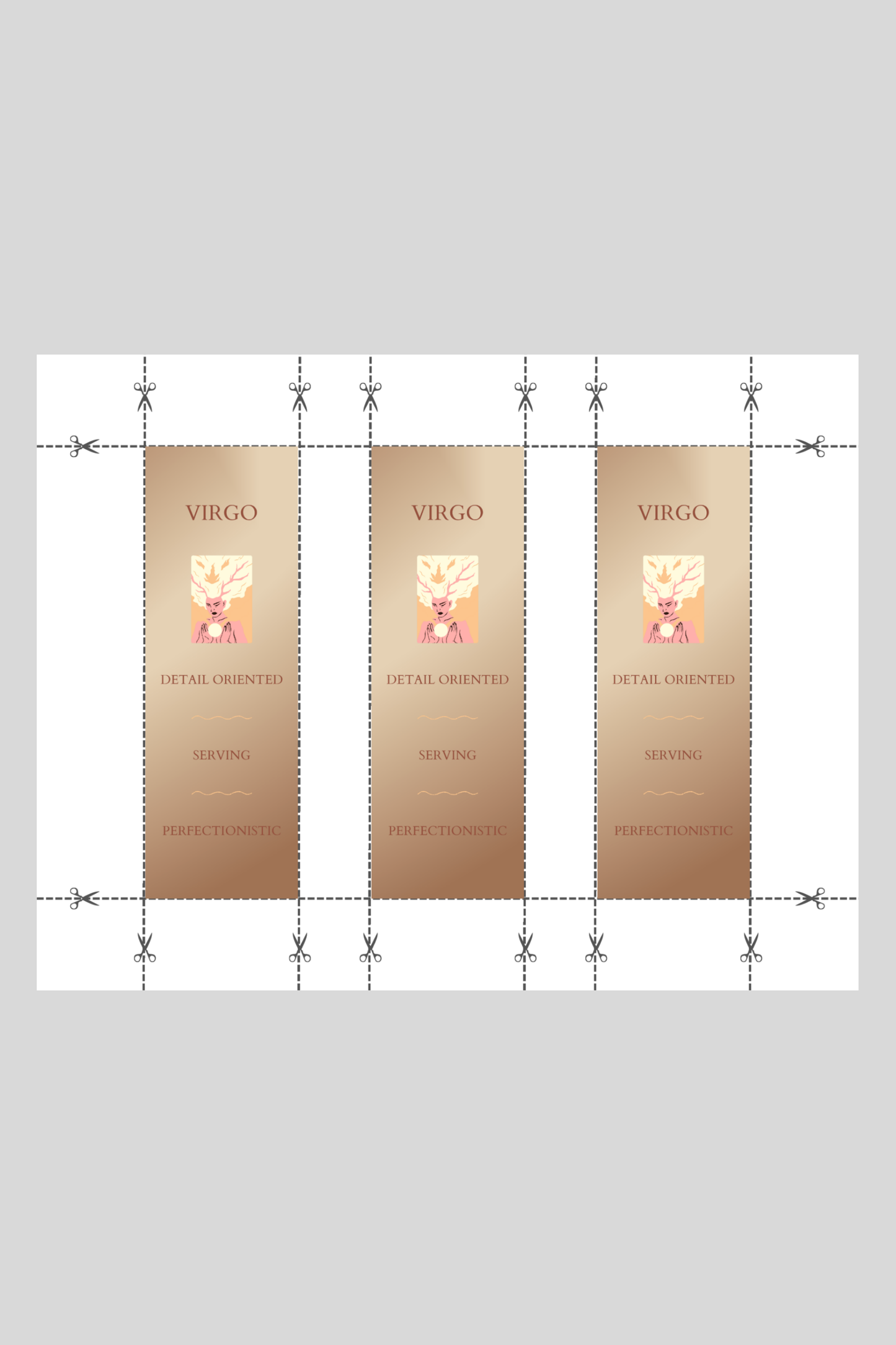 Virgo Bookmark