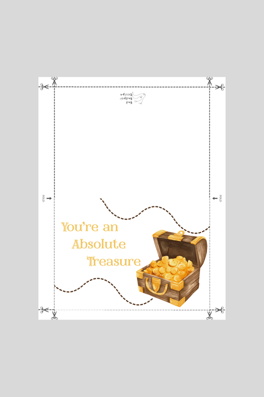 Absolute Treasure Greeting Card