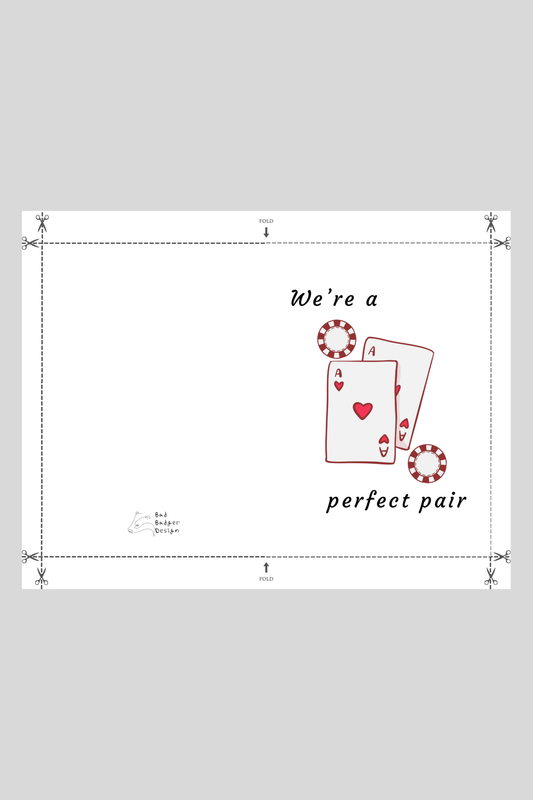 Perfect Pair Greeting Card