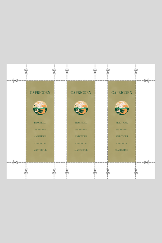 Capricorn Bookmark