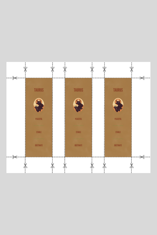 Taurus Bookmark