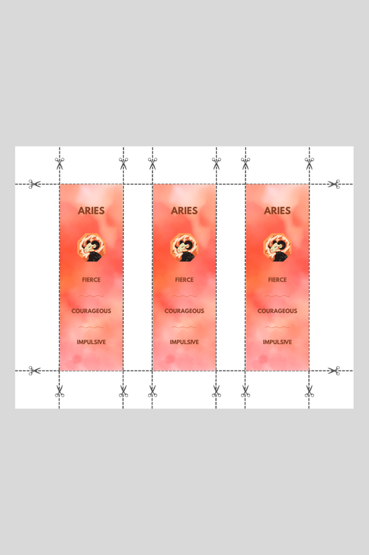 Aries Bookmark