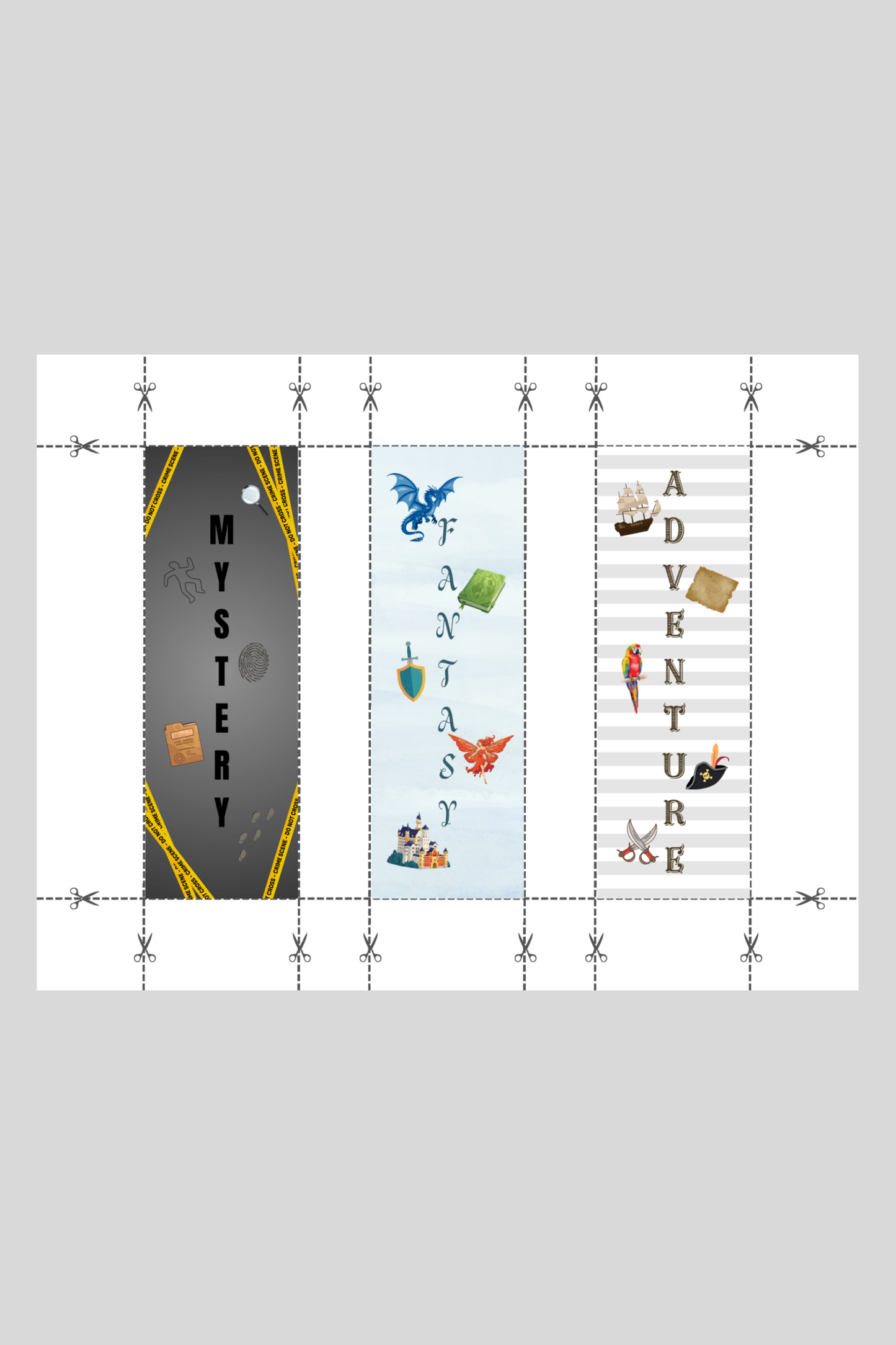 Genre Bookmark Collection