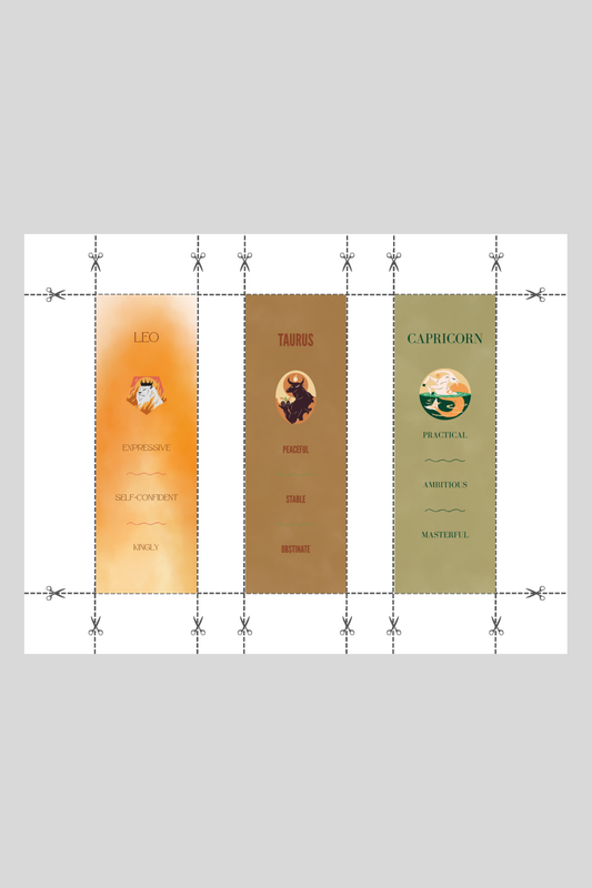 Astrological Bookmark Collection