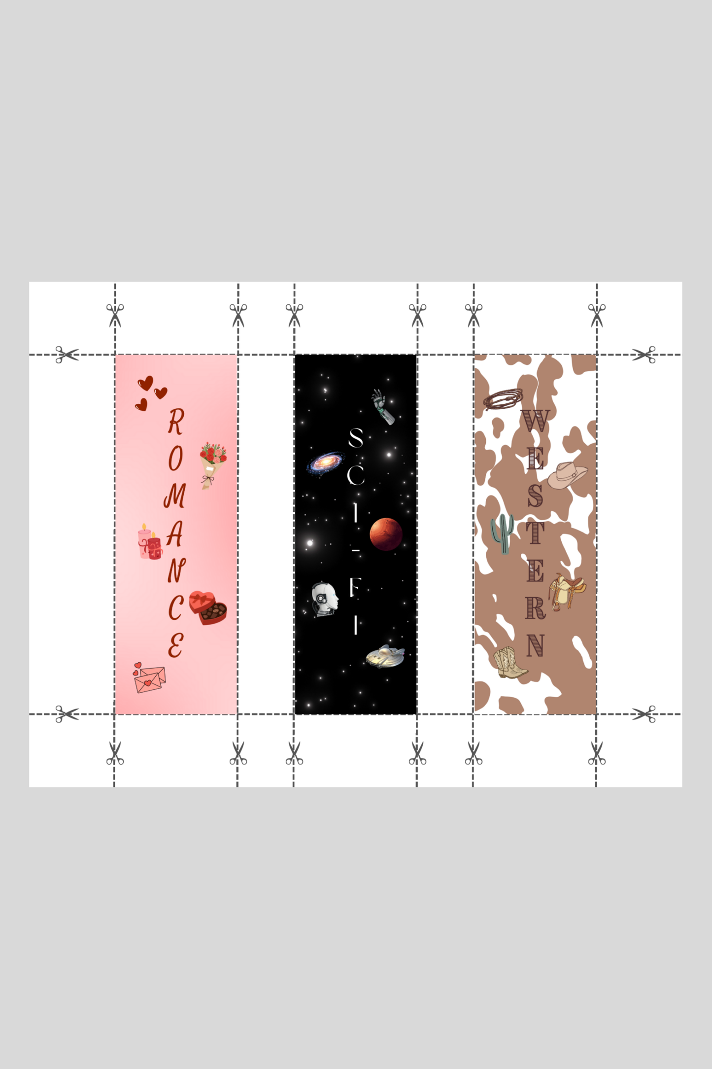 Genre Bookmark Collection