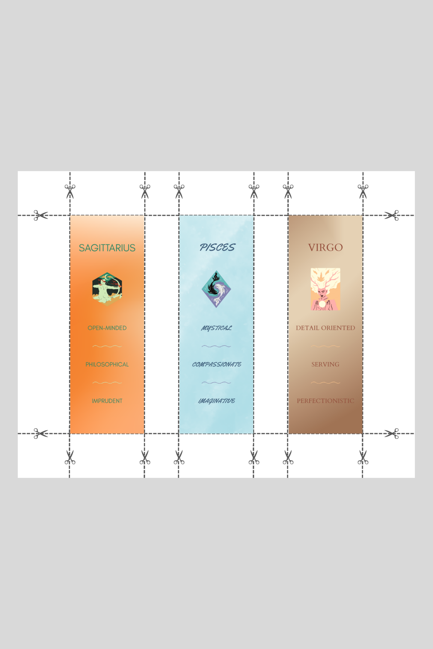 Astrological Bookmark Collection