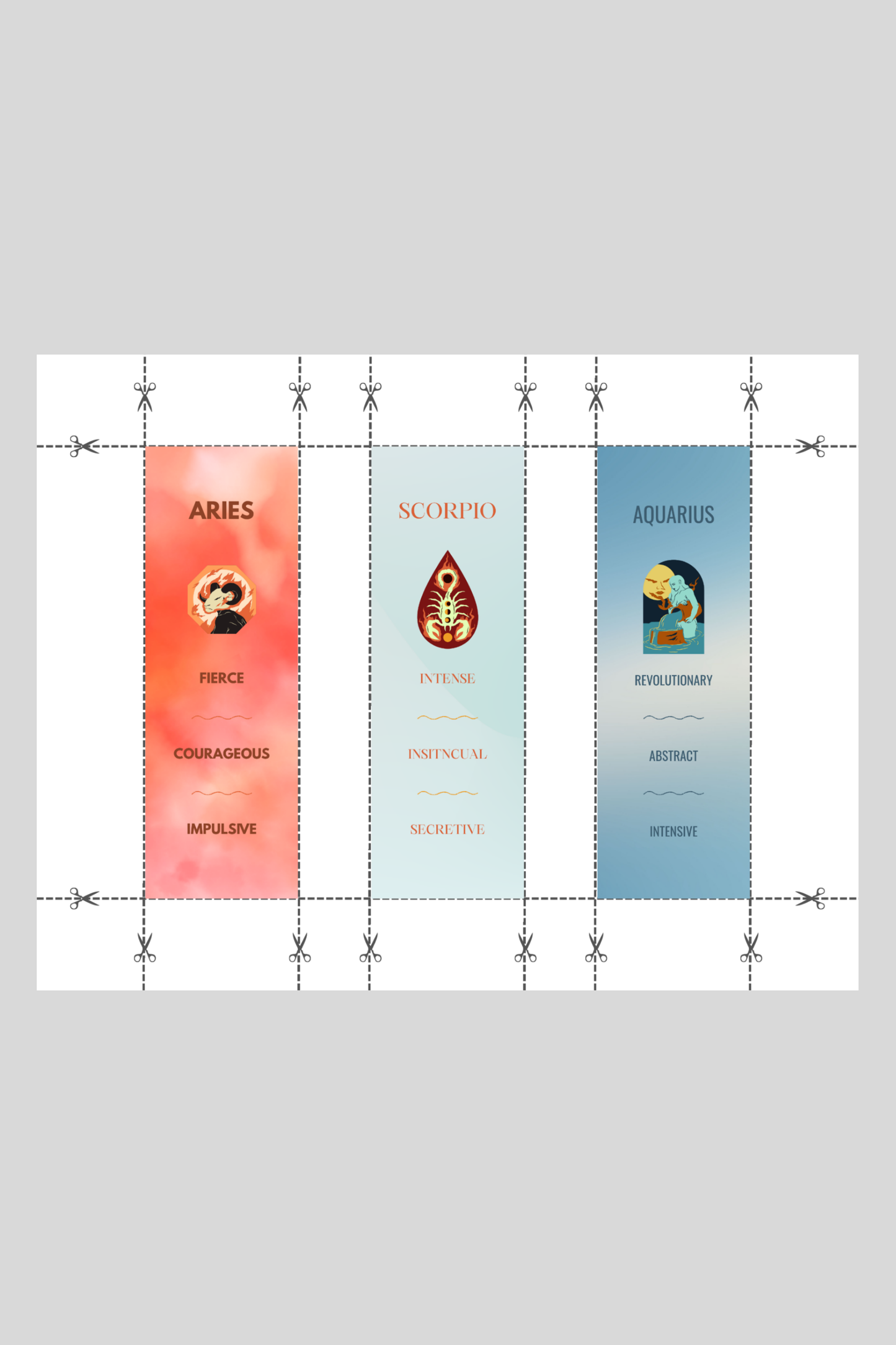 Astrological Bookmark Collection
