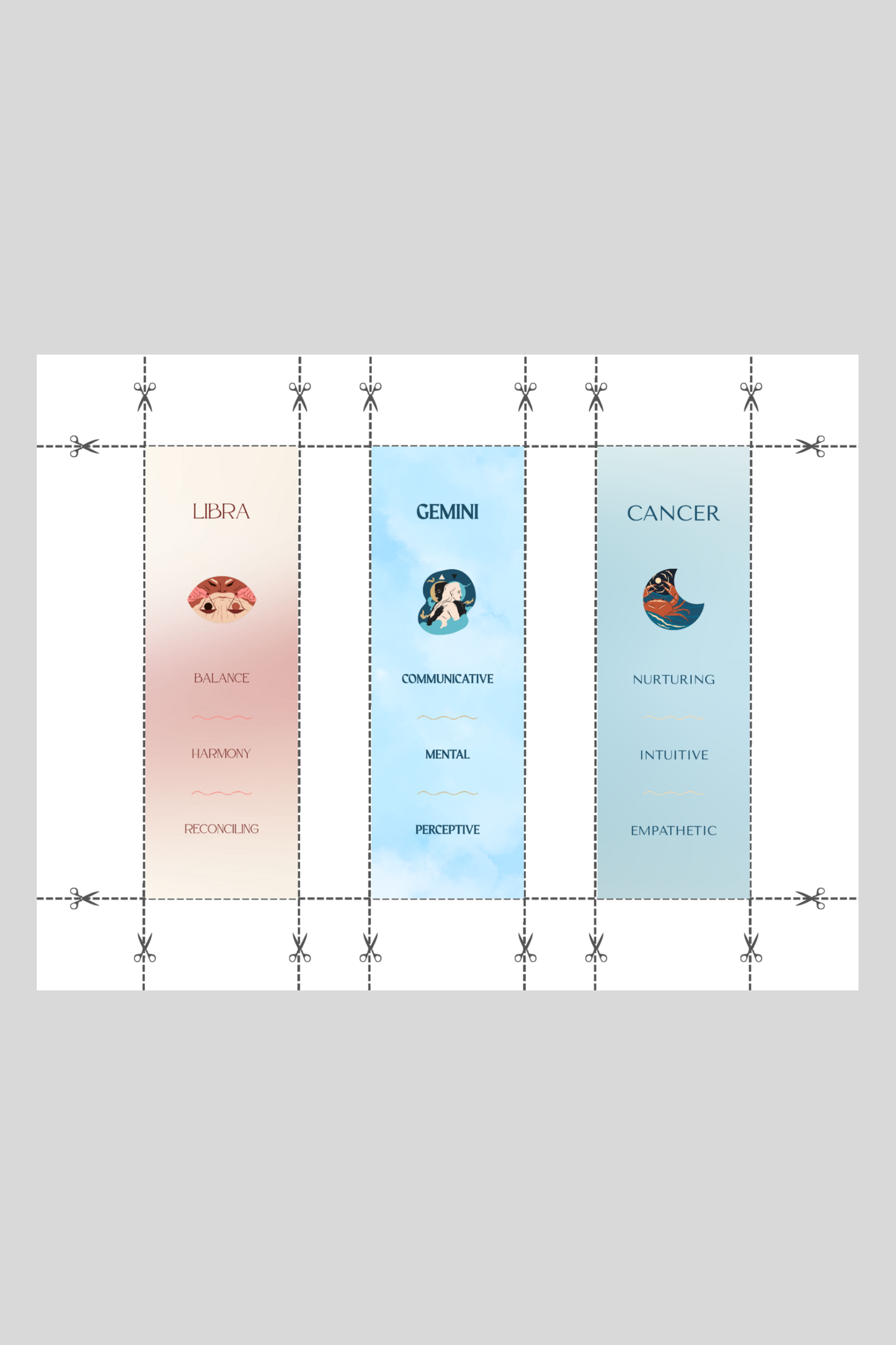 Astrological Bookmark Collection