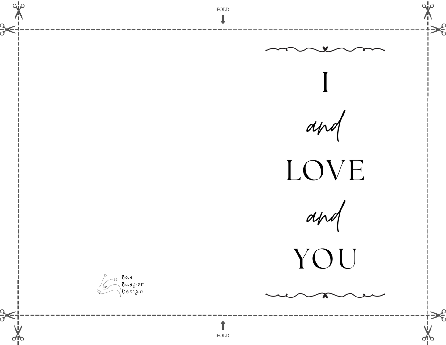 And Greeting Card