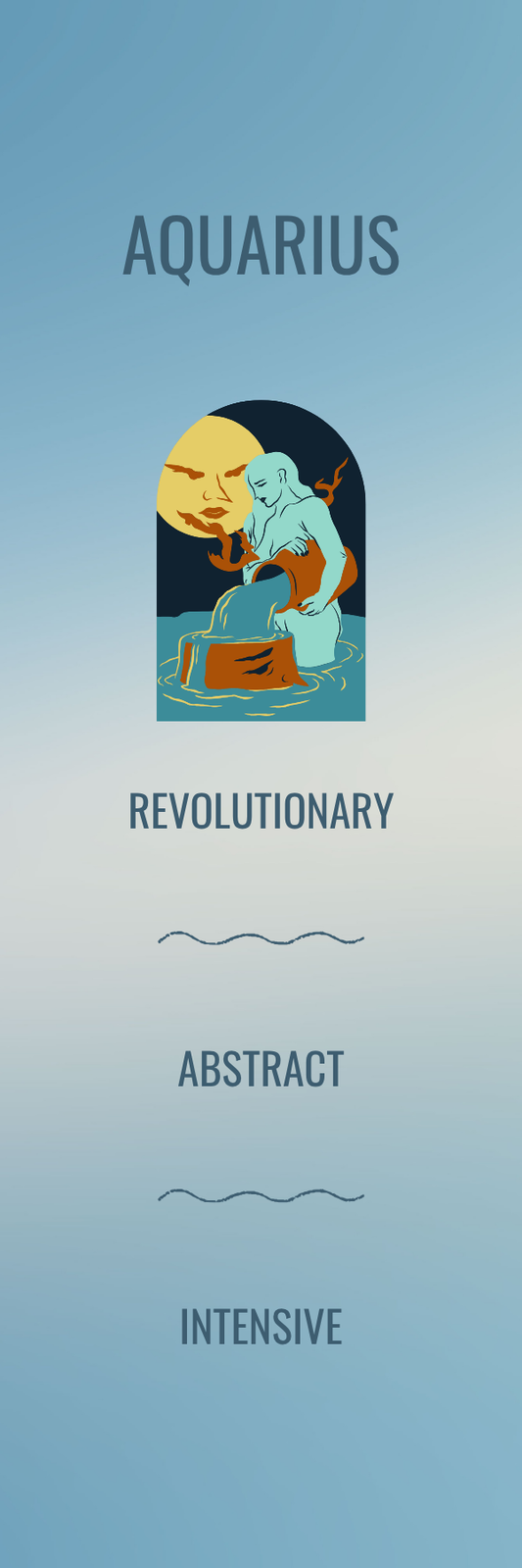 Aquarius Bookmark