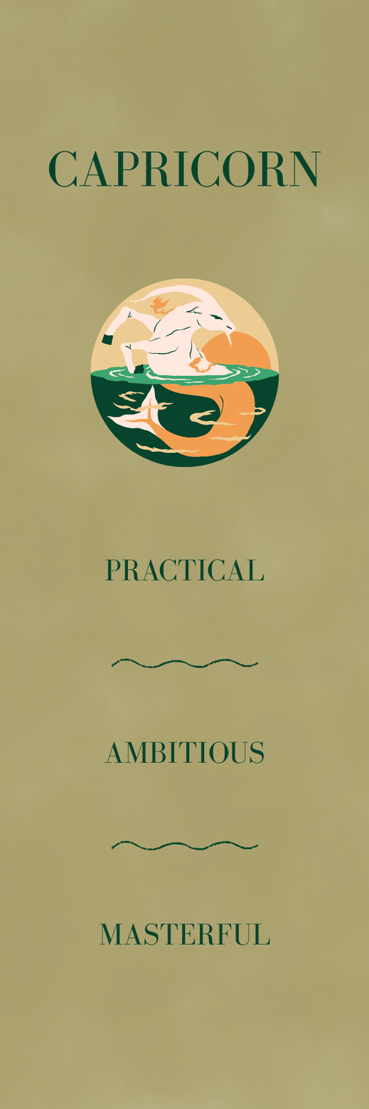 Capricorn Bookmark