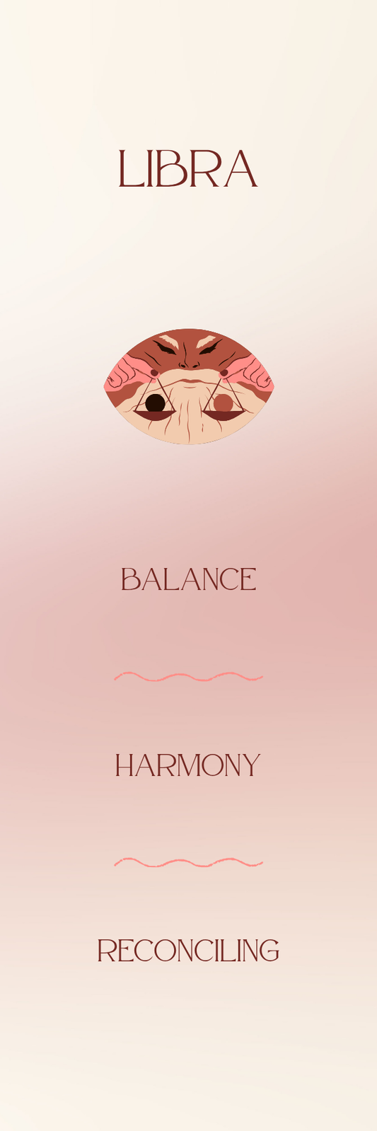 Libra Bookmark