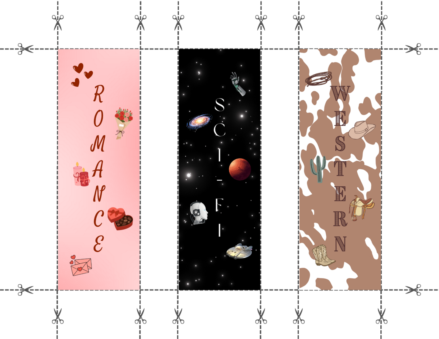 Genre Bookmark Collection
