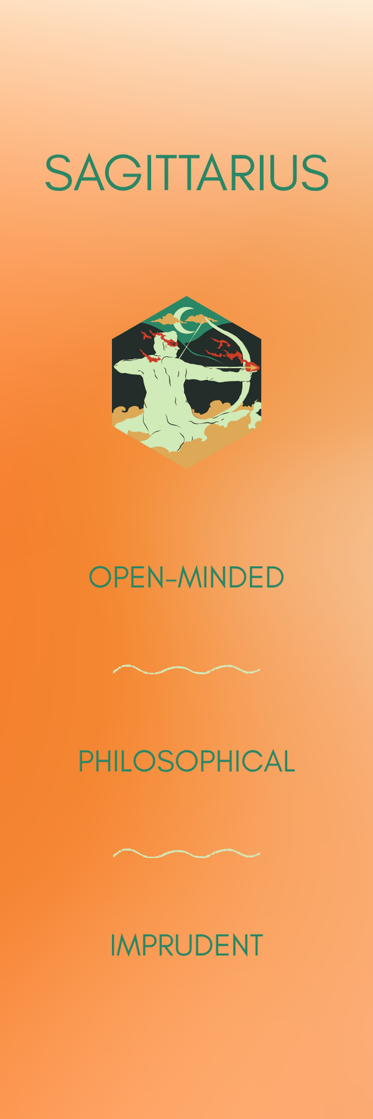 Sagittarius Bookmark