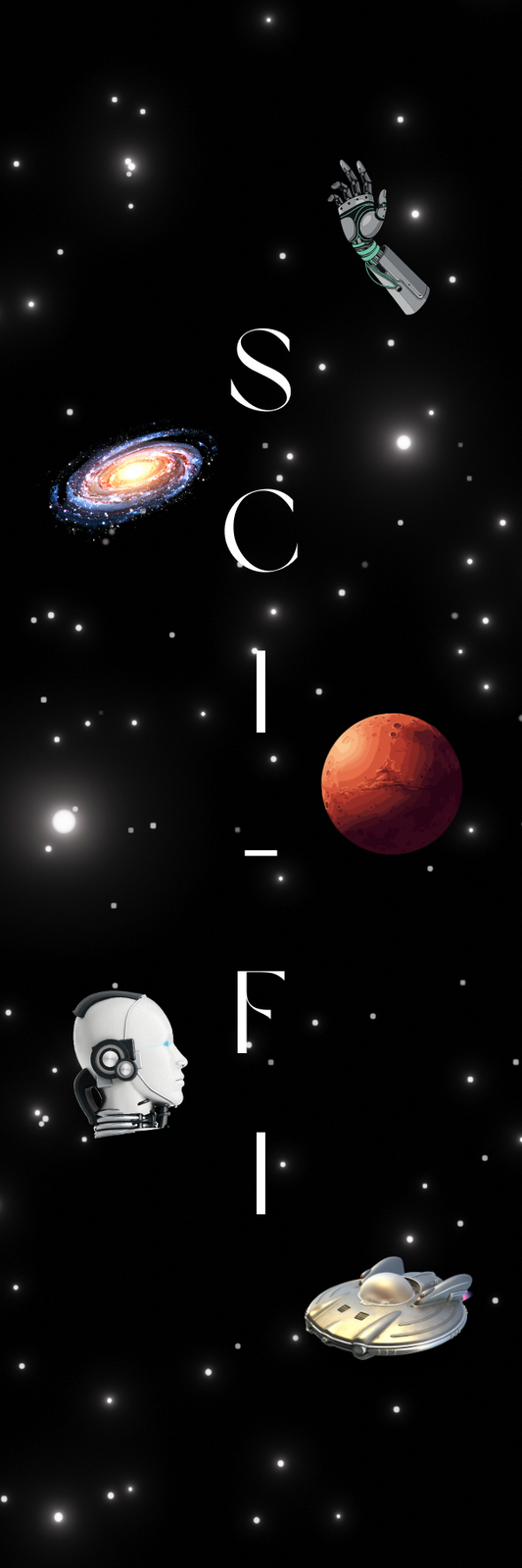 Sci-Fi Bookmark